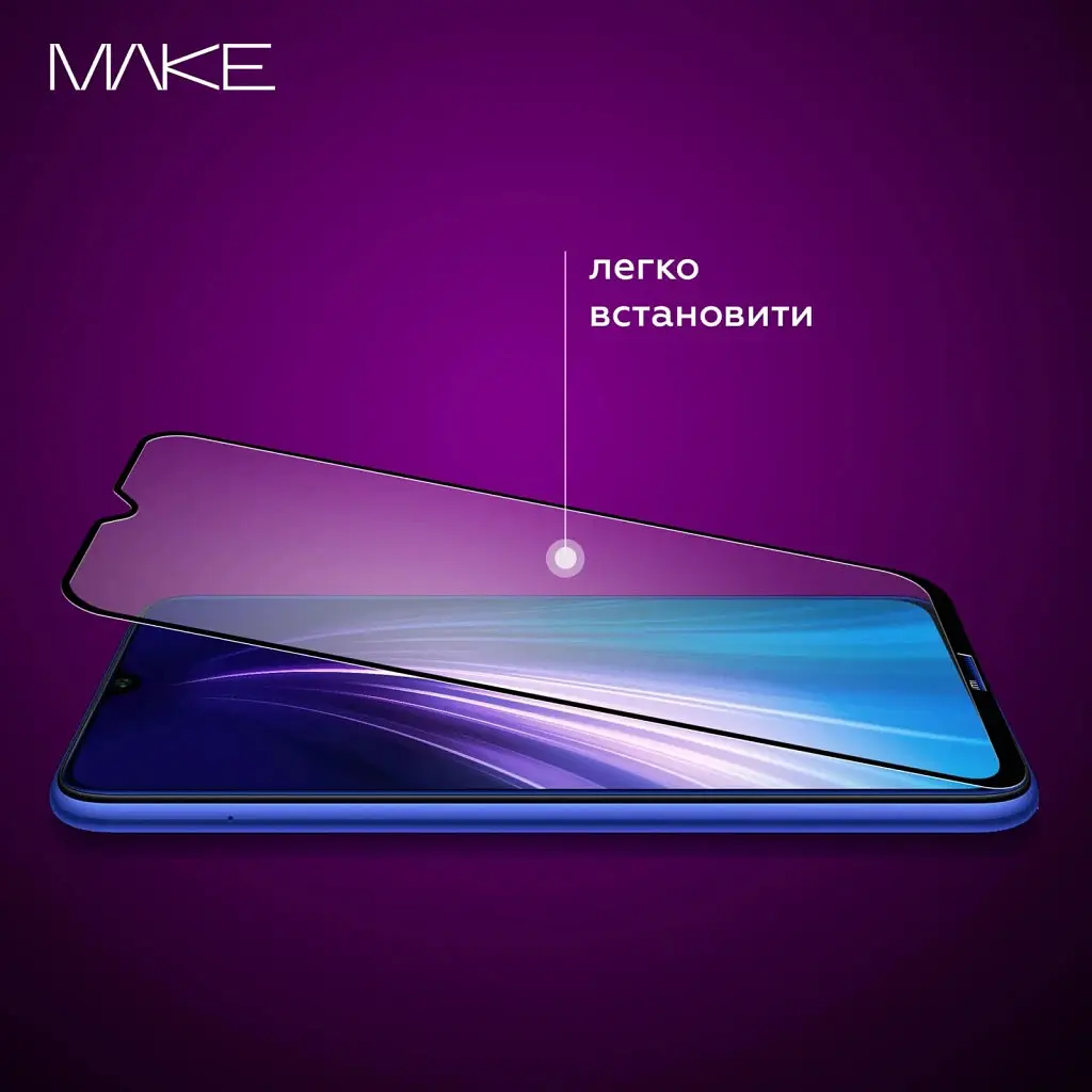 Стекло защитное MAKE Infinix Smart 8 Plus/8 Pro (MGF-IS8PL/8P) - фото 3