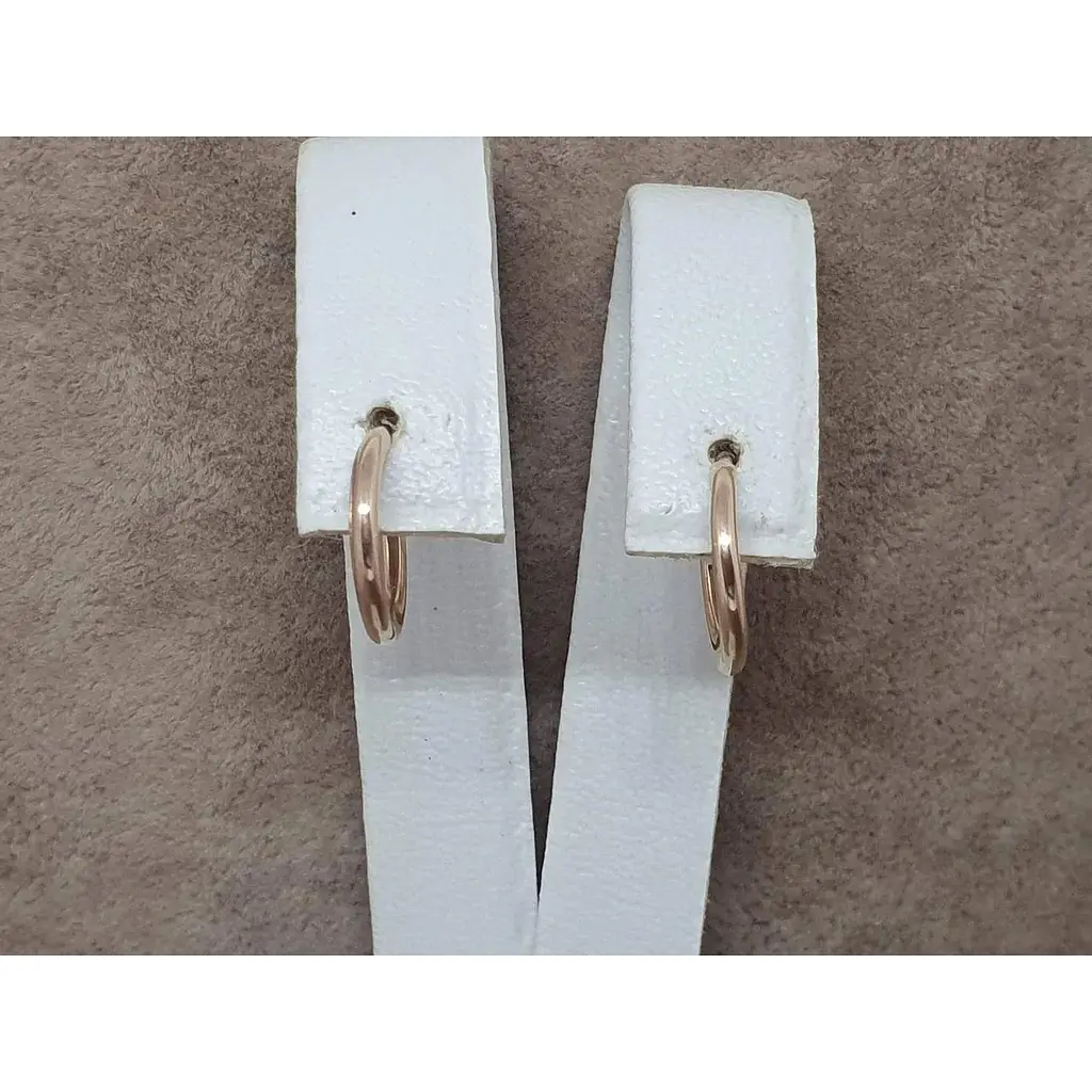 Золоті сережки-кільця Всесвіт. 22001300 - фото 3