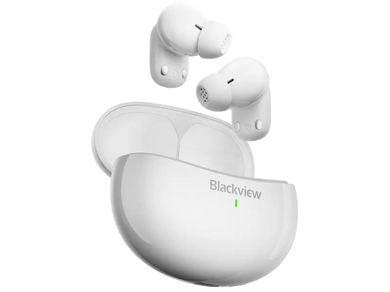 Навушники TWS Blackview AirBuds 30 White (6931548317906) - фото 2
