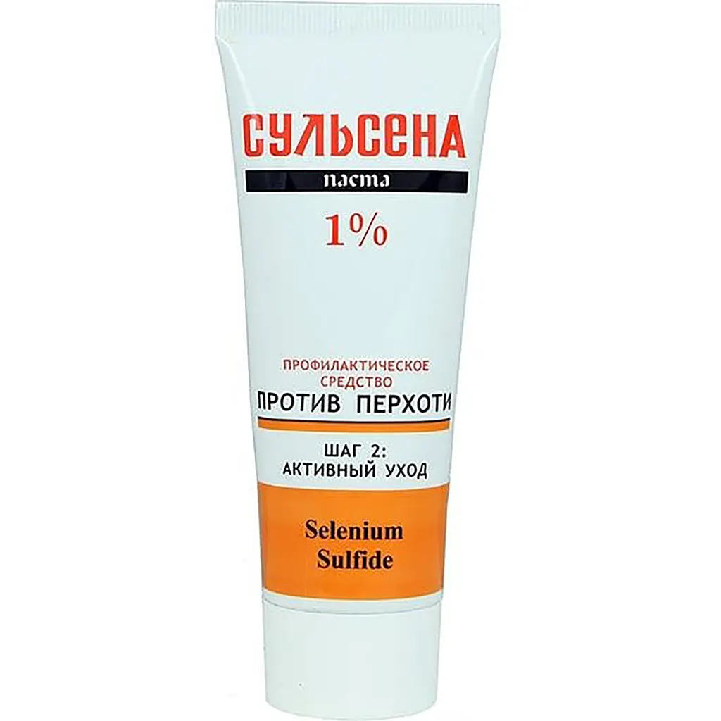 Паста «Сульсена» проти лупи 1% (75 мл) 82517 - фото 3