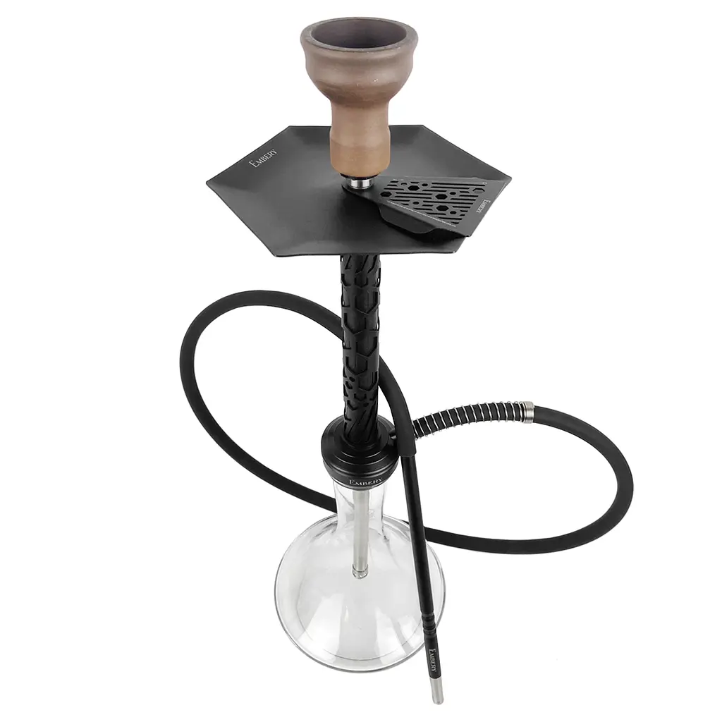 Кальян Embery MONO-H 4.0 Black Craft Clear - фото 3