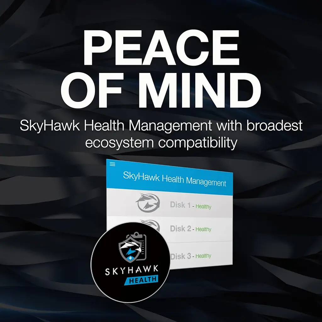 Seagate Жорсткий диск Seagate 12TB 3.5" 7200 512MB SATA SkyHawk AI - фото 7