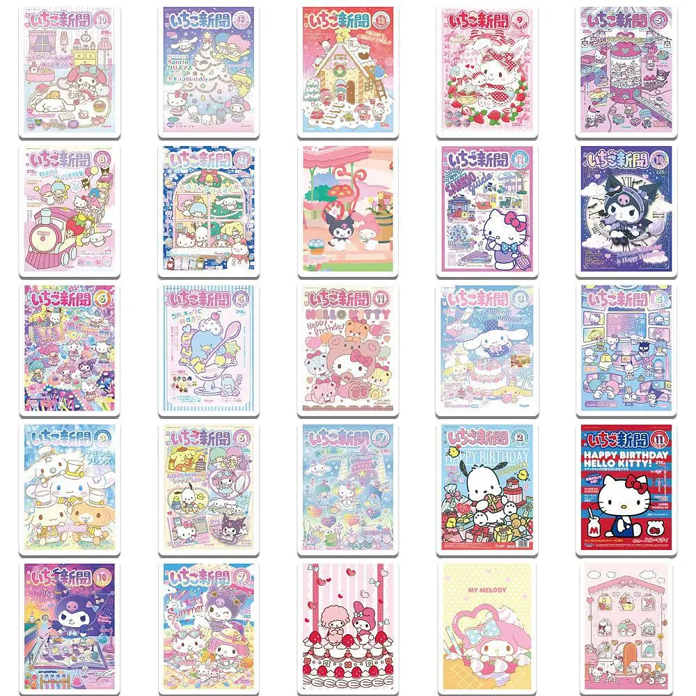 Стікерпак Набір наклейок GeekLand Hello Kitty Хелло Кітті 65 штук SP HK 02 - фото 3