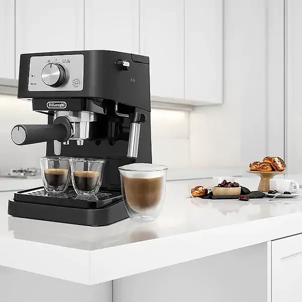 Кавоварка ріжкова Delonghi Stilosa EC260.BK - фото 3
