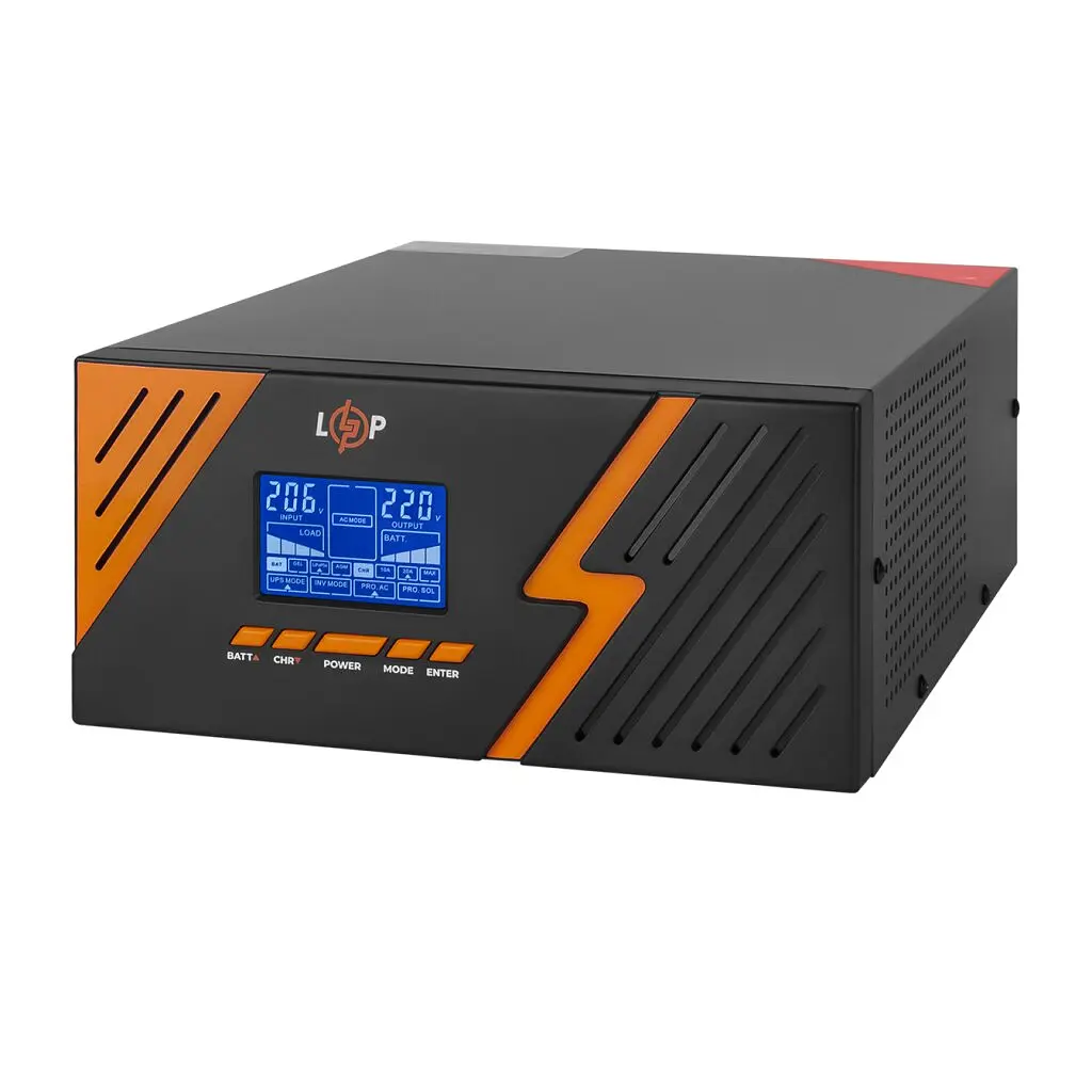 Джерело безперебійного живлення LogicPower LPM-PSW-1500VA (1050 Вт) Black - фото 3