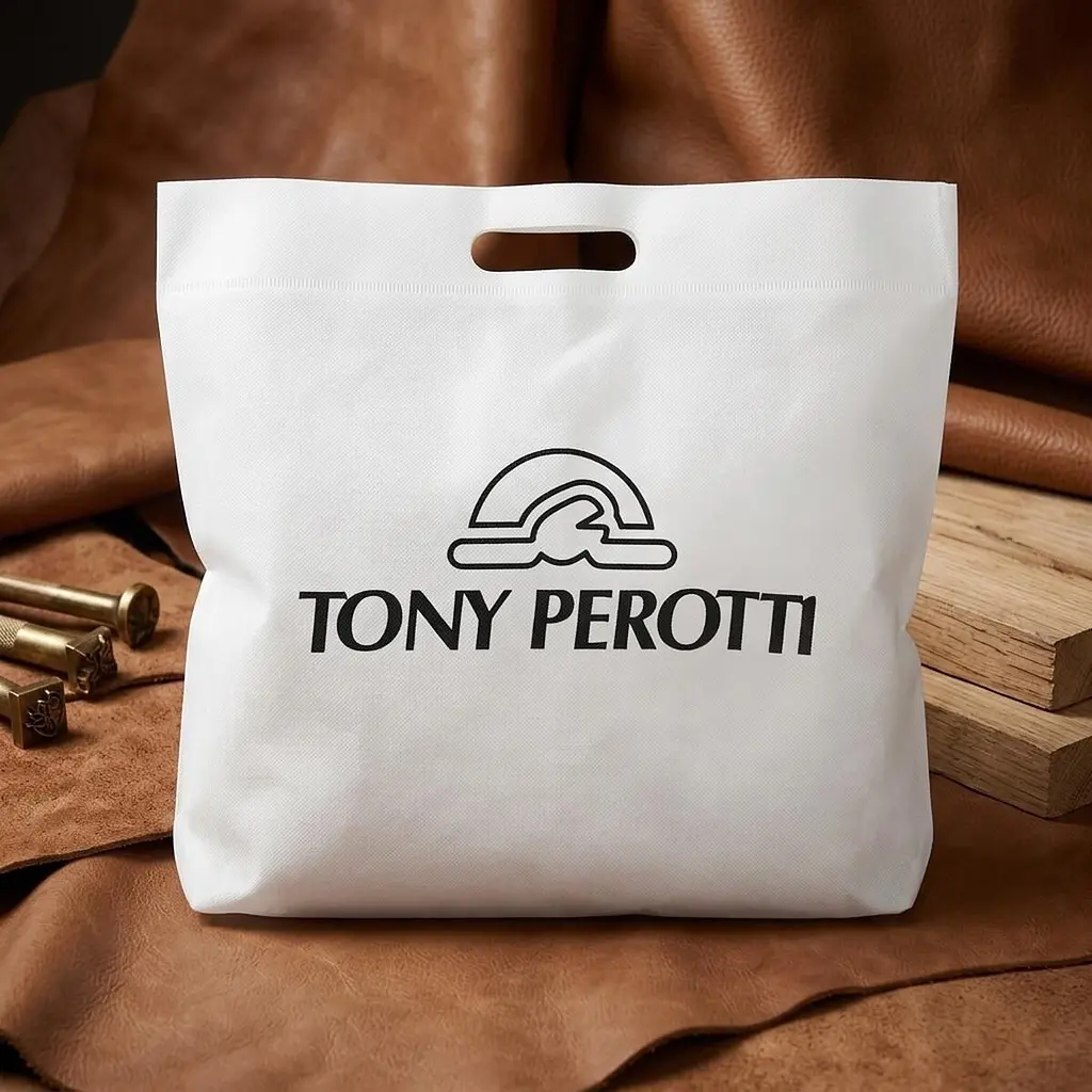 Чоловіча поясна сумка Tony Perotti Italico 6175 (90622) Коричнева - фото 6