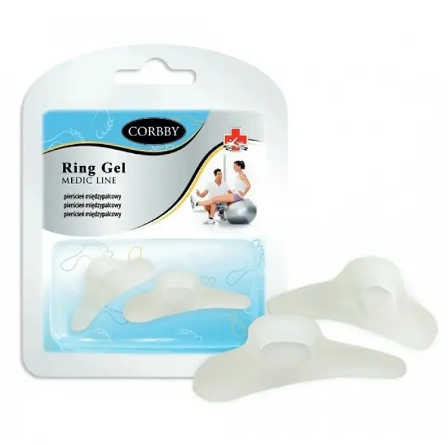 Підкладка під пальці стоп Corbby Ring Gel з кільцем. Розмір L