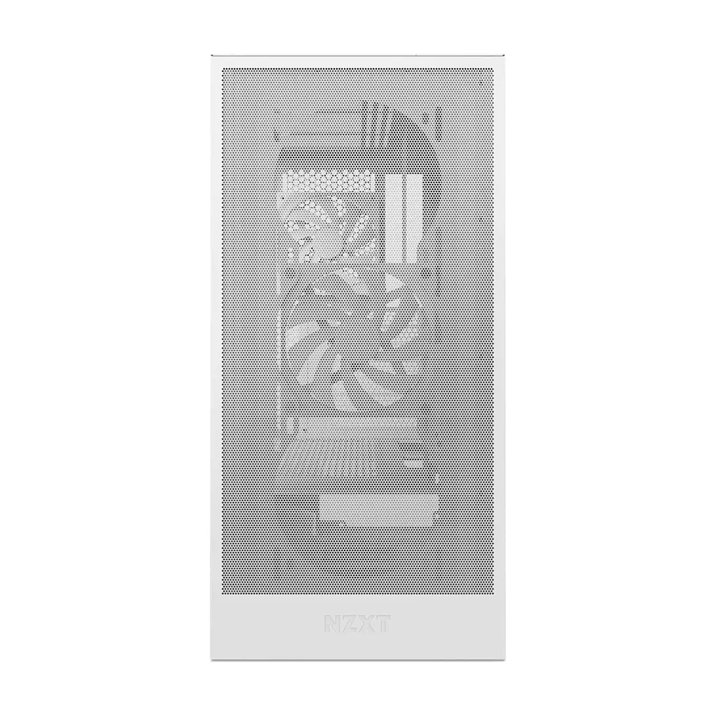 Корпус для ПК NZXT H5 Flow Compact All White (CC-H52FW-01) - фото 5