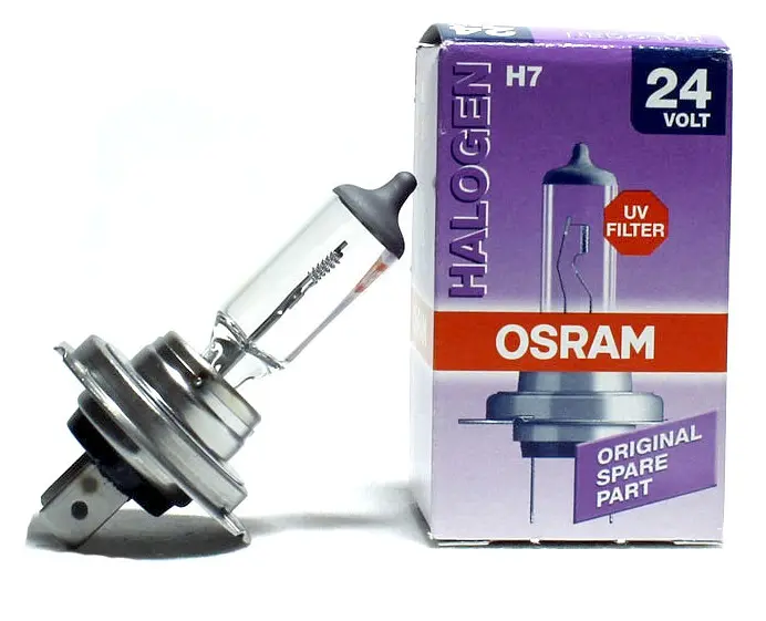 Галогенова лампа OSRAM H7 64215 24V 70W PX26D 10X10X1 - фото 2