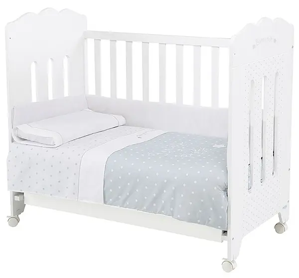 Детская кроватка Micuna Bonne Nuit White, 120х60 см, белый (BONNE NUIT WHITE) - фото 3