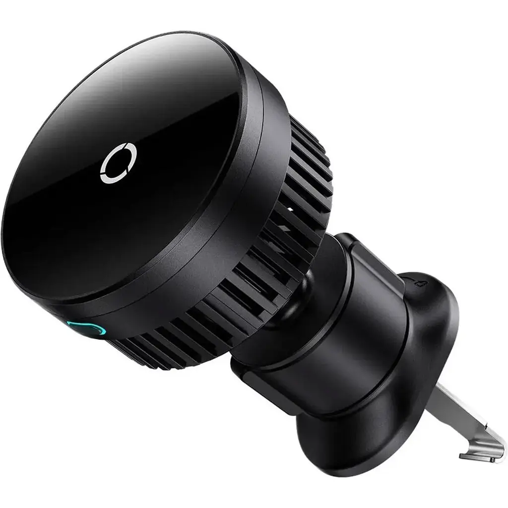 Автотримач із бездротовою зарядкою Baseus MagPro Series Air Vent Version 15W Black (C40164100121-00) [168717] - фото 2
