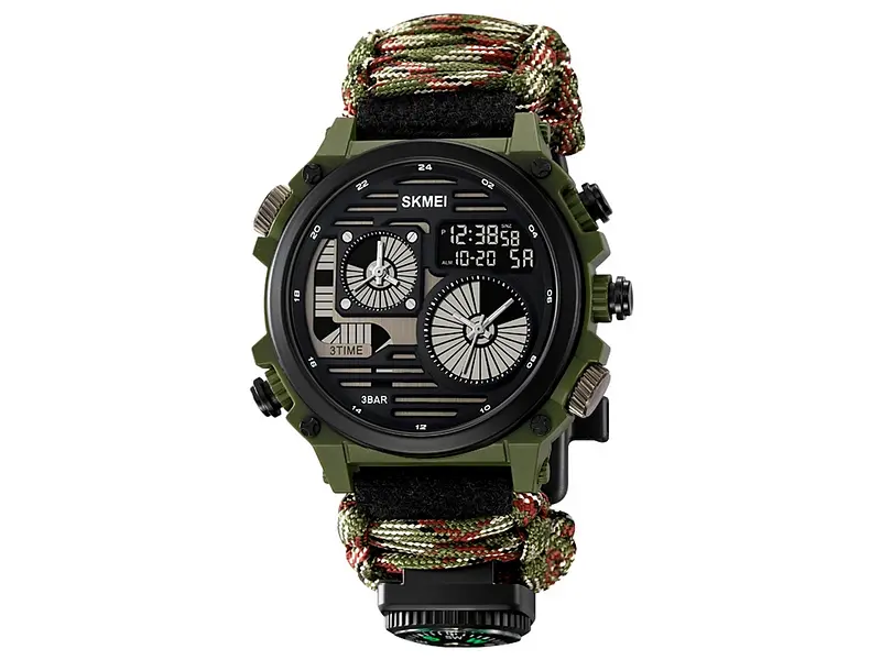 Наручные часы мужские 2202NCMGN Camo Green Skmei acs0030151 - фото 2
