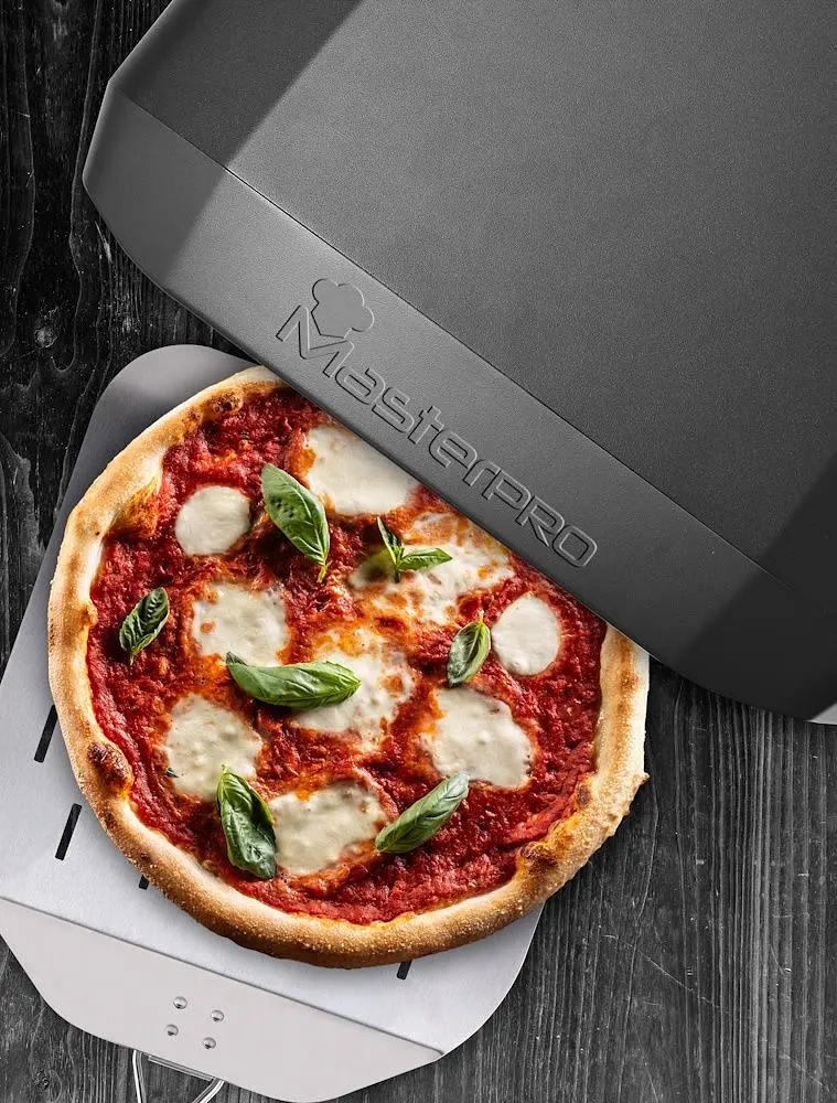 Набір піццемейкера (ніж та дошка) MasterPro Pizza oven 2 предмети (BGKIT-0046) 40 см - фото 3