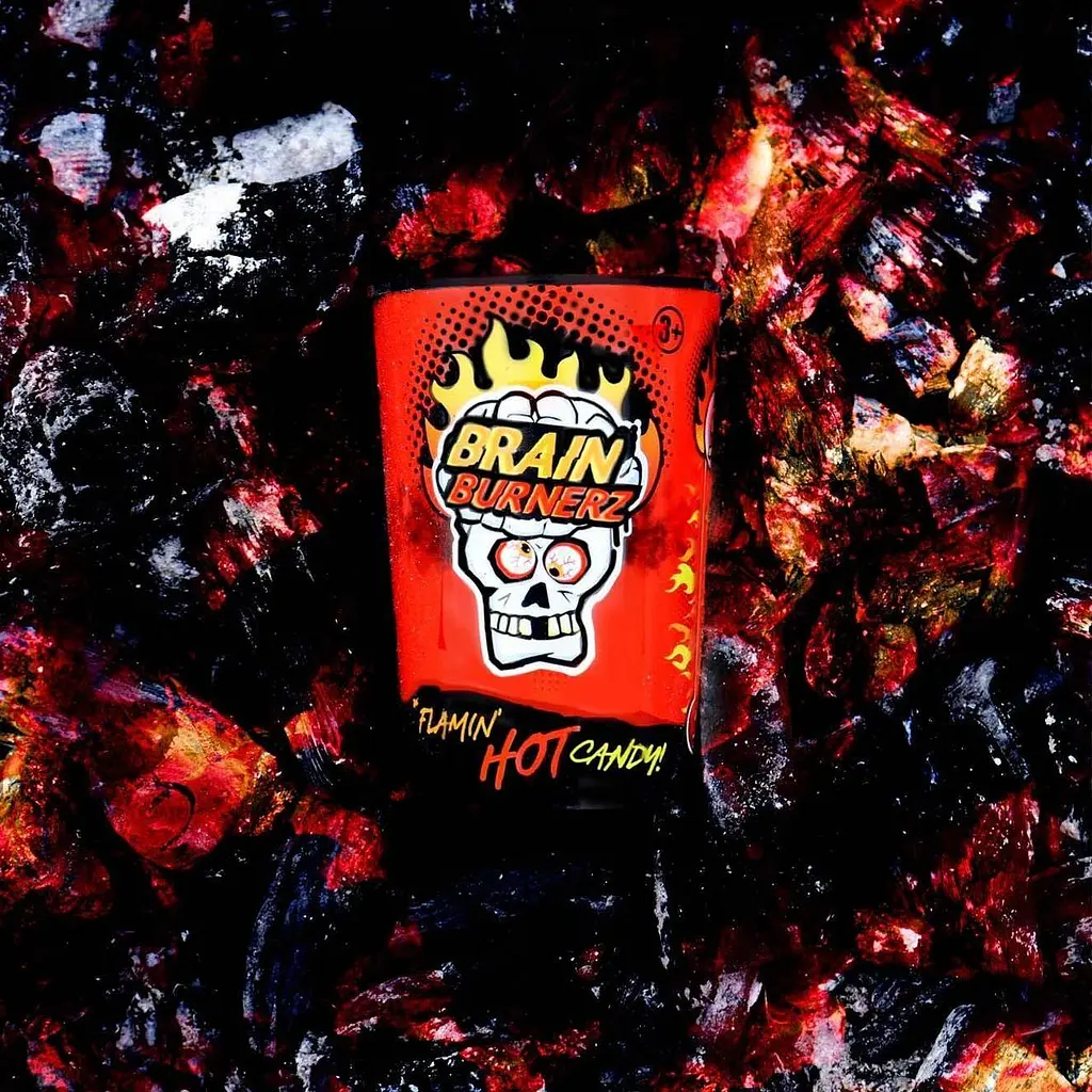 Льодяники Brain Blasterz Brain Burnerz Tub 48 г - фото 5