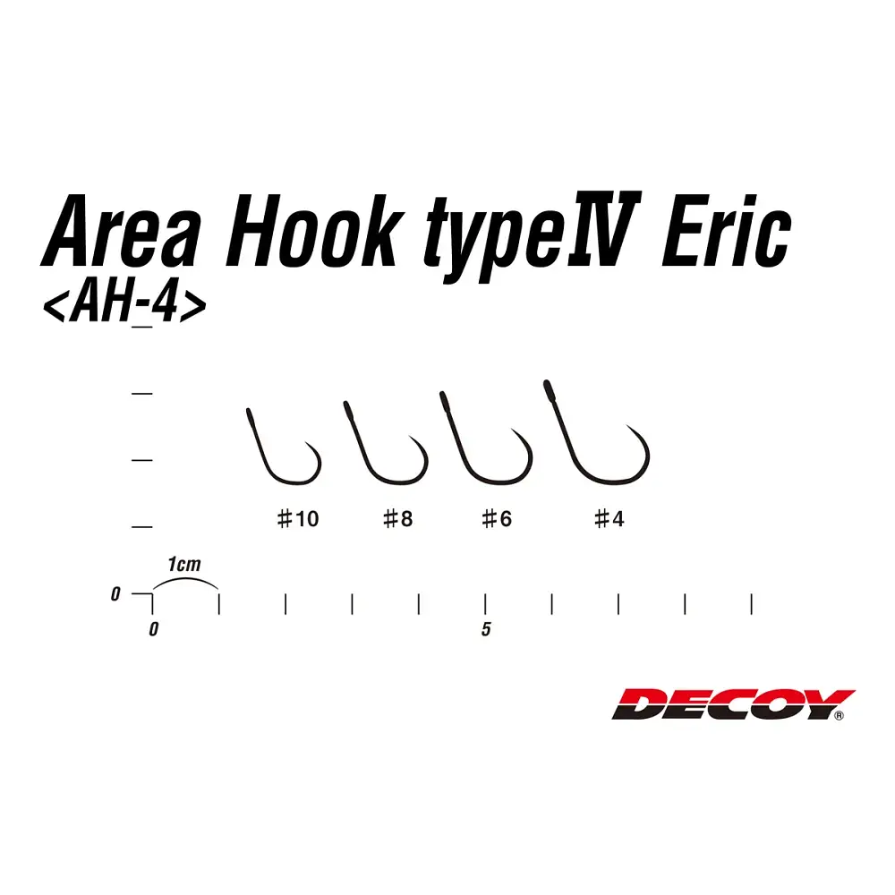 Гачок Decoy Area Hook IV Eric 06, 12 шт/уп - фото 2