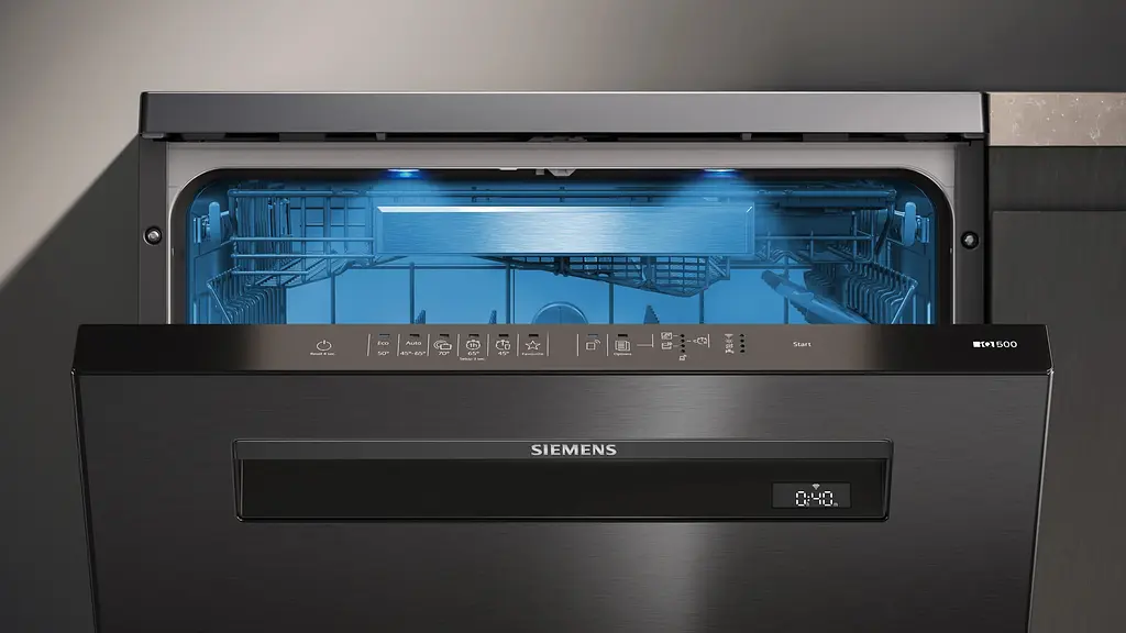 Siemens Посудомийна машина, 13компл., B, 60см, дисплей, чорна нержавіюча сталь - фото 2