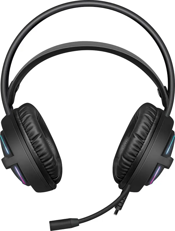 Ігрова гарнітура Defender Dexter RGB кабель 2.2 м чорна - фото 4