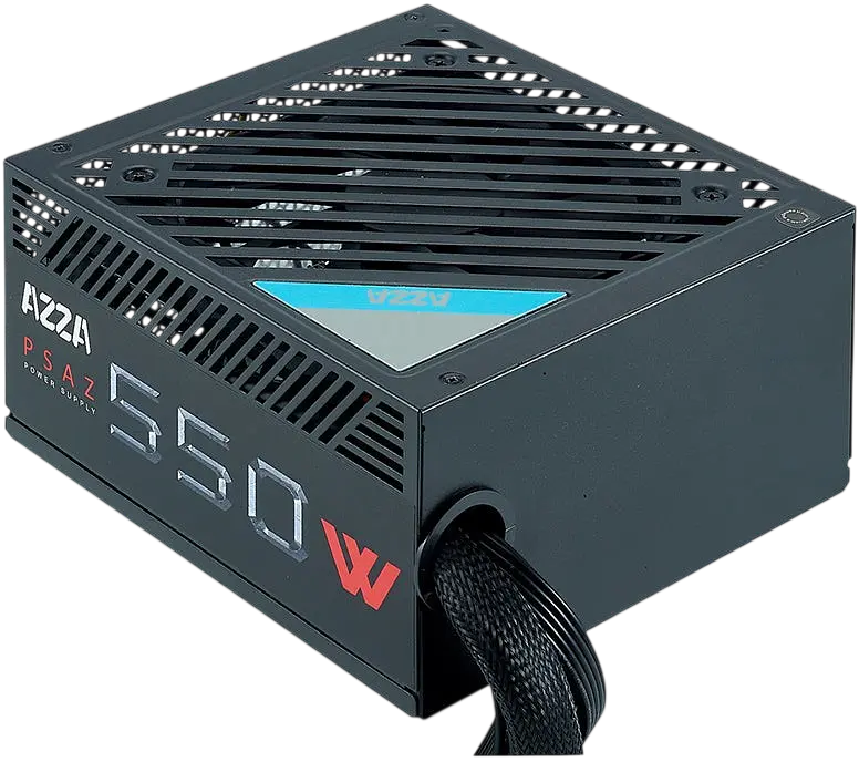 Блок живлення Azza PSAZ-550W 550W 80+ Bronze (PSAZ-550W) - фото 2