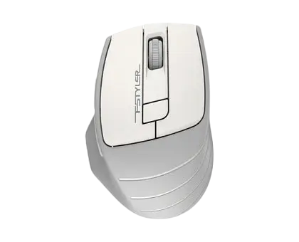 Миша бездротова A4Tech FG30S Grey/White - фото 2
