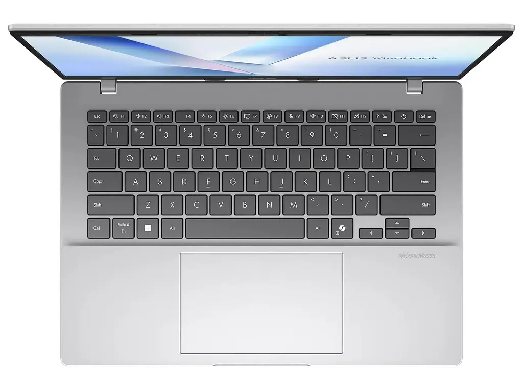 Ноутбук ASUS Vivobook 14 M1407KA-LY143 (14 WUXGA IPS, Ryzen 5 AI 330, 16 GB, 512 SSD, UMA, DOS) Silver (90NB15H3-M006Y0) - фото 4