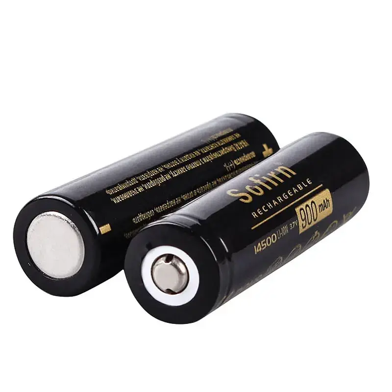Акумулятор 14500 / AA Sofirn 900 mAh пальчиковий літій-іонний Li-Ion 3.7V Випуклий плюс (19302) - фото 3