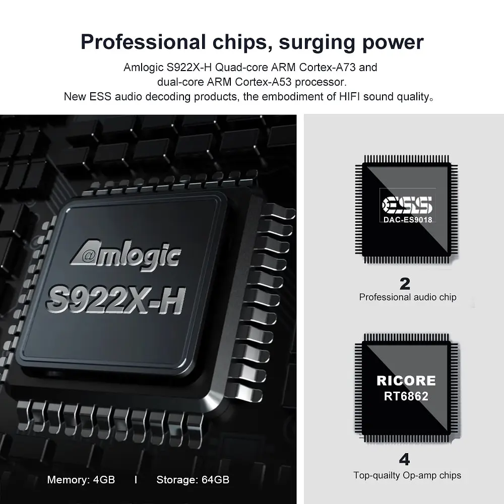 Android приставка Smart TV Box Beelink GS-King X Dual HDD 4K UltraHD - фото 7