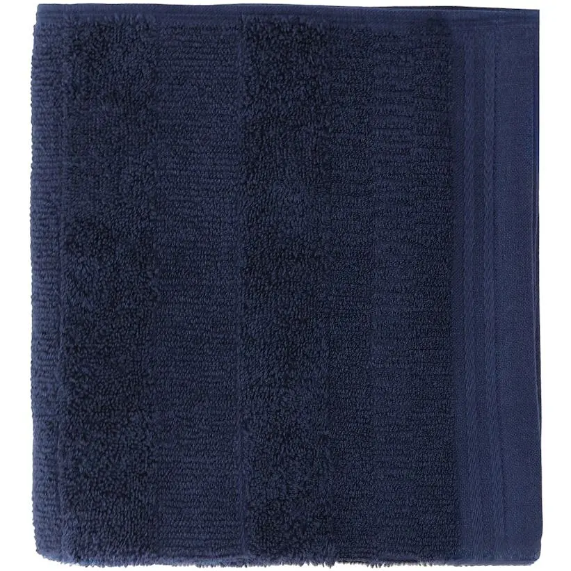 Рушник МВМ My Home Натхнення 90x150 см темно-синій (BT-12 XL DARK BLUE) - фото 3