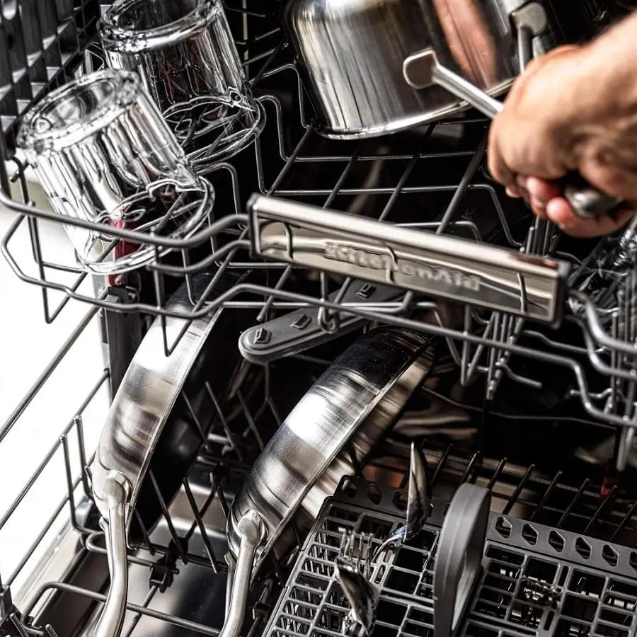 Набір сковорідок KitchenAid MSS 20+28 см з керамічним покриттям (CC006065-001) - фото 5