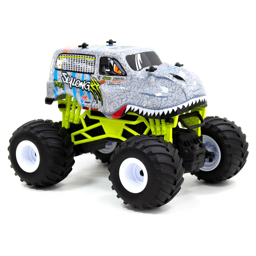 Автомобіль Sulong Toys на р/к Bigfoot Dinosaur 1:16, 27 МГц (SL-360RHGR) - фото 5