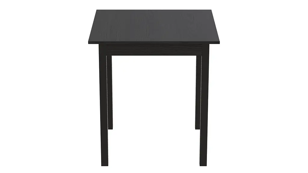 Стіл кухонний Ferrum-decor Агата 75x80x80 Чорний ДСП Сосна Кембра 16мм (FRD-105680) - фото 4