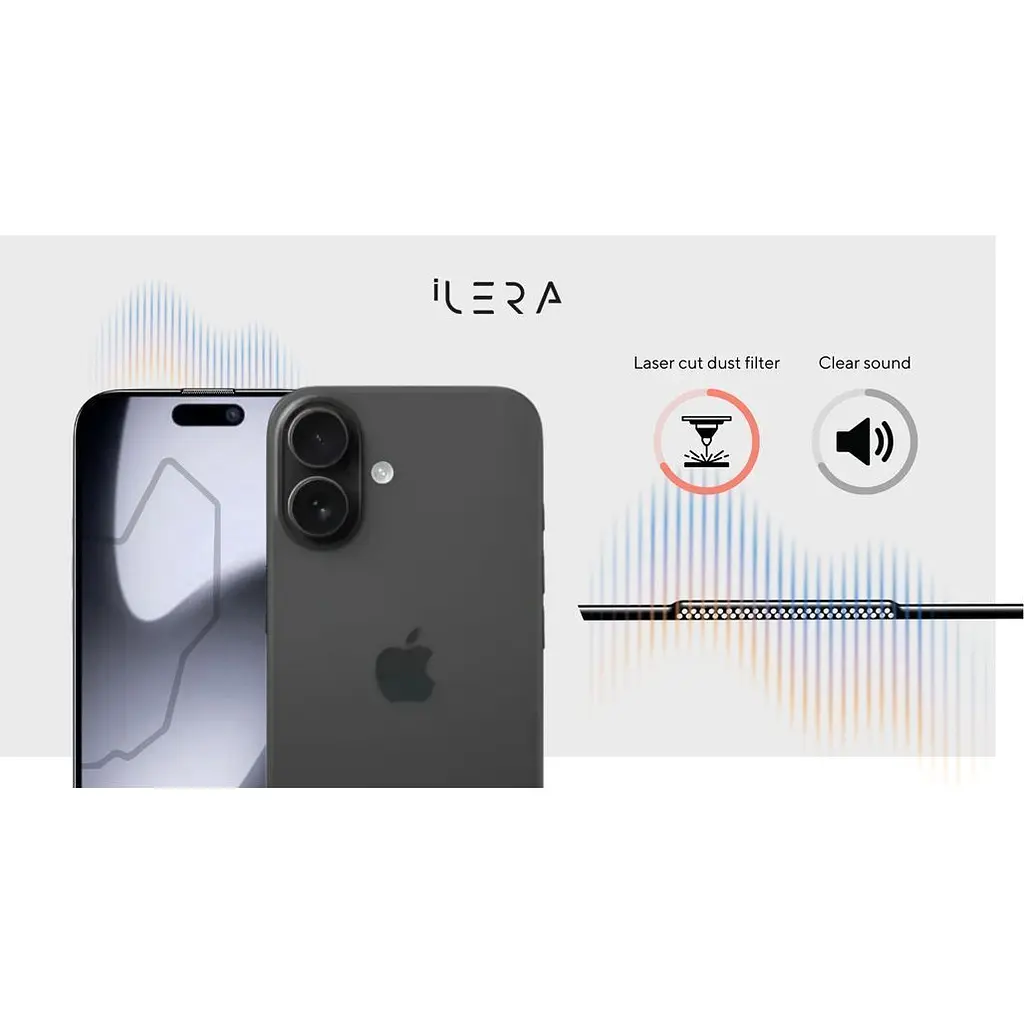 Захисне скло iLera DeLuxe Original Glass 2.0 для Apple Phone 17 (ILFCDL17) [144433] - фото 8