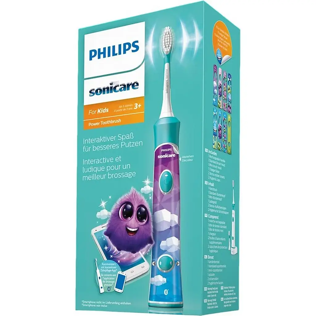 Електрична зубна щітка Philips Sonicare For Kids (HX6322/04) - фото 3