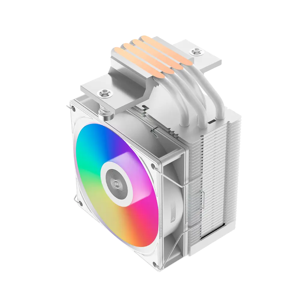 Повітряне охолодження PcCooler R400 ARGB White (R400 ARGB WH) - фото 5