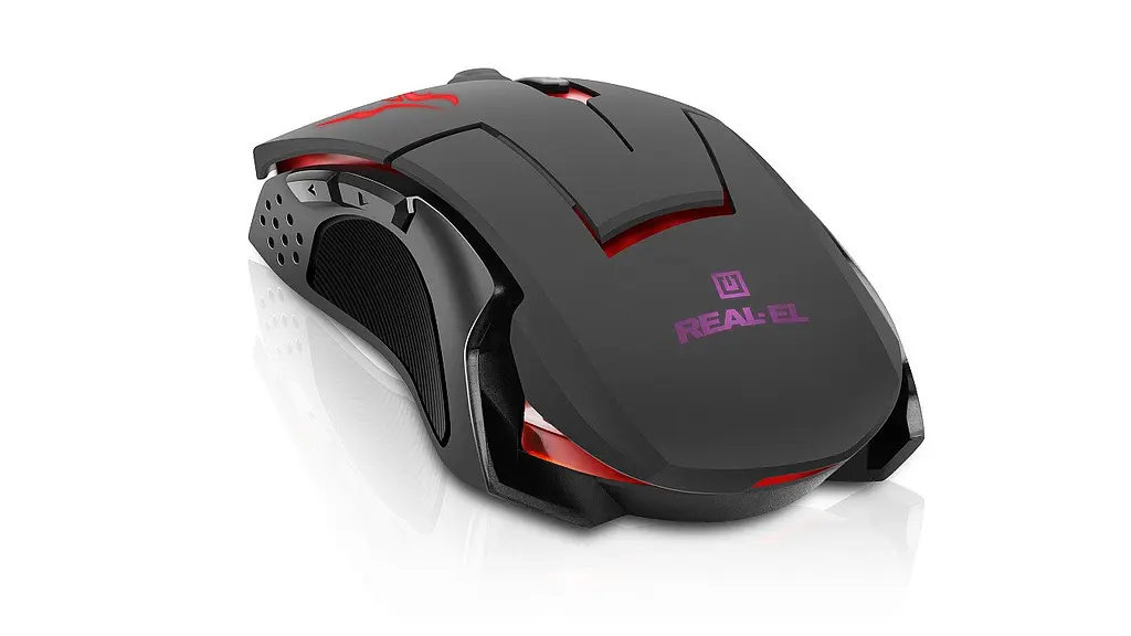 Миша REAL-EL RM-520 Gaming Чорний (EL123200020) - фото 5