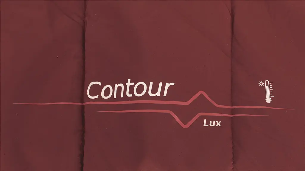 Спальний мішок Outwell Contour Lux Reversible/-3°C Red Left (230367) - фото 9
