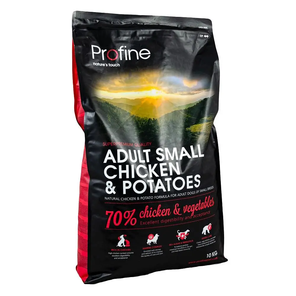 Сухий корм Profine Adult Small з куркою та картоплею для дорослих собак дрібних порід Малі. Середні - фото 6