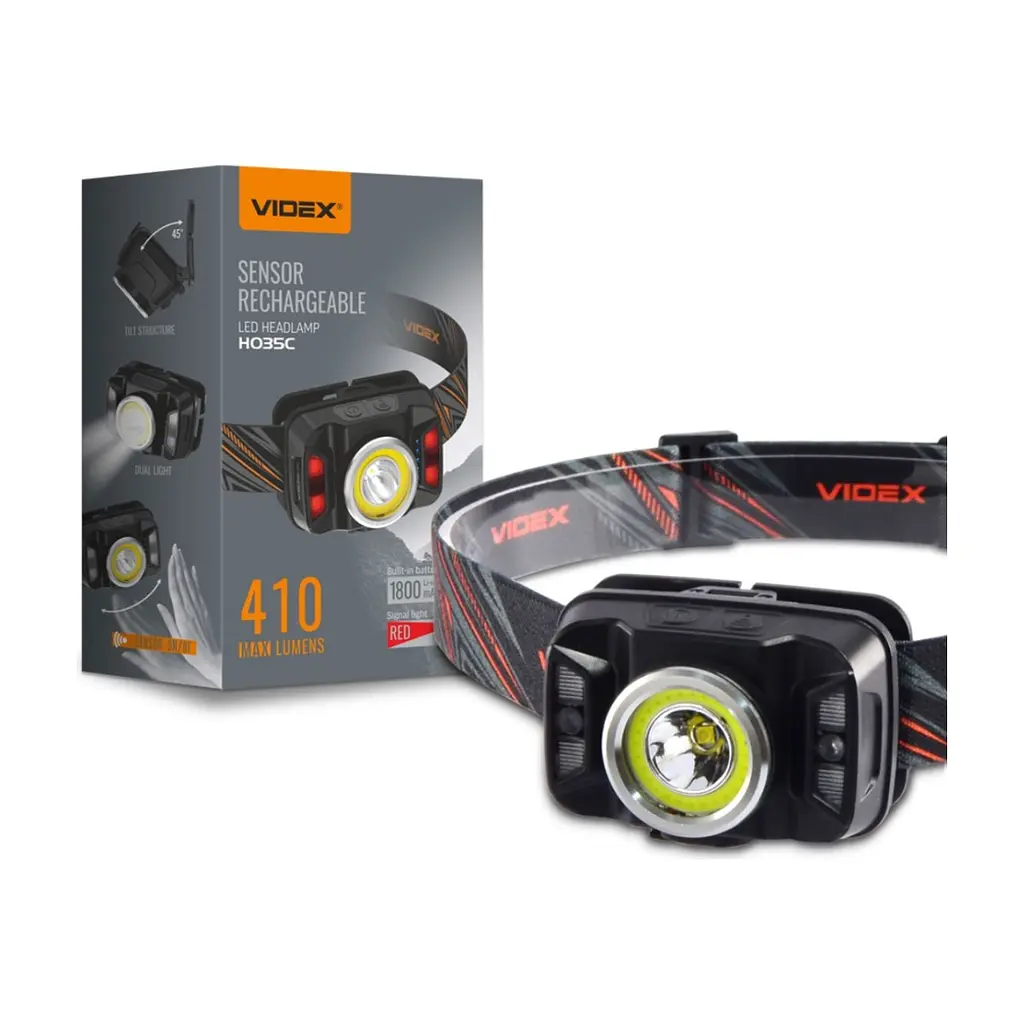 Ліхтар Videx 410Lm 5000K (VLF-H035C)