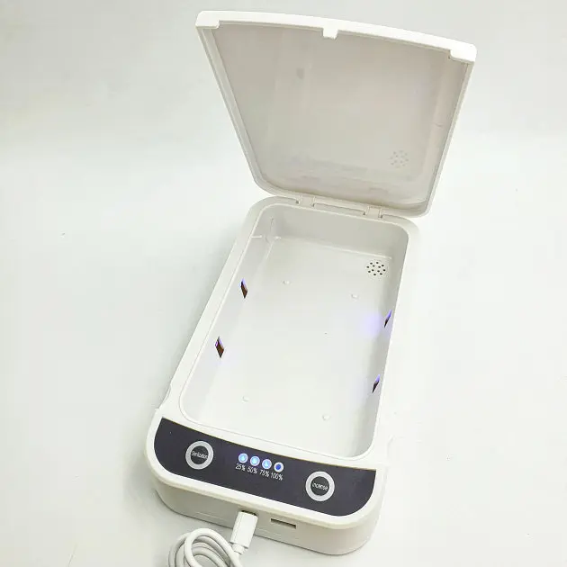 Стерилізатор ультрафіолетовий портативний з таймером та USB портом UKC UV sterilizer білий - фото 8