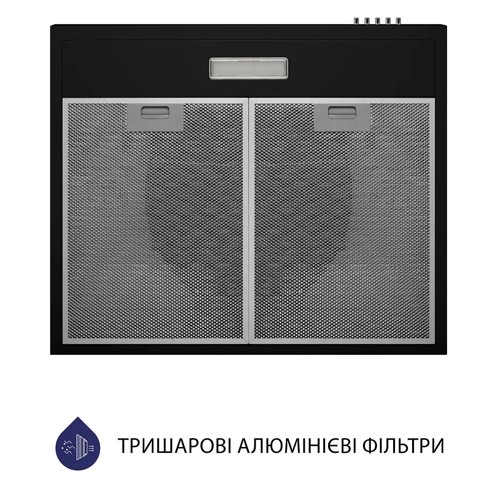 Витяжка плоска MINOLA HPL 613 BL - фото 5