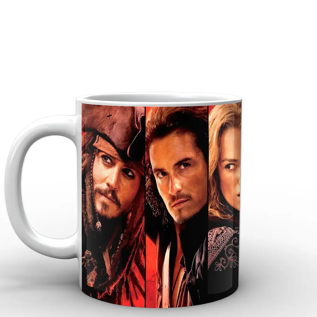 Кружка GeekLand Pirates of the Caribbean Пираты Карибского моря на краю света PC.02.024 330 мл белая - фото 2