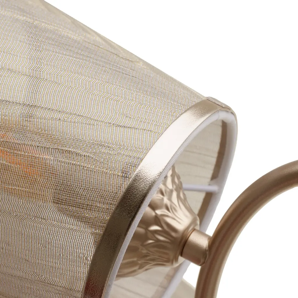 Люстра стельова Brille з абажуром в спальню Е14 40W BZ (BKL-723C/3) - фото 5