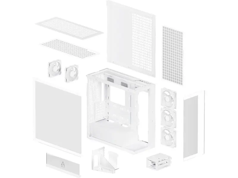 Корпус ARCTIC Xtender VG White (ACPCC00017A) - фото 8