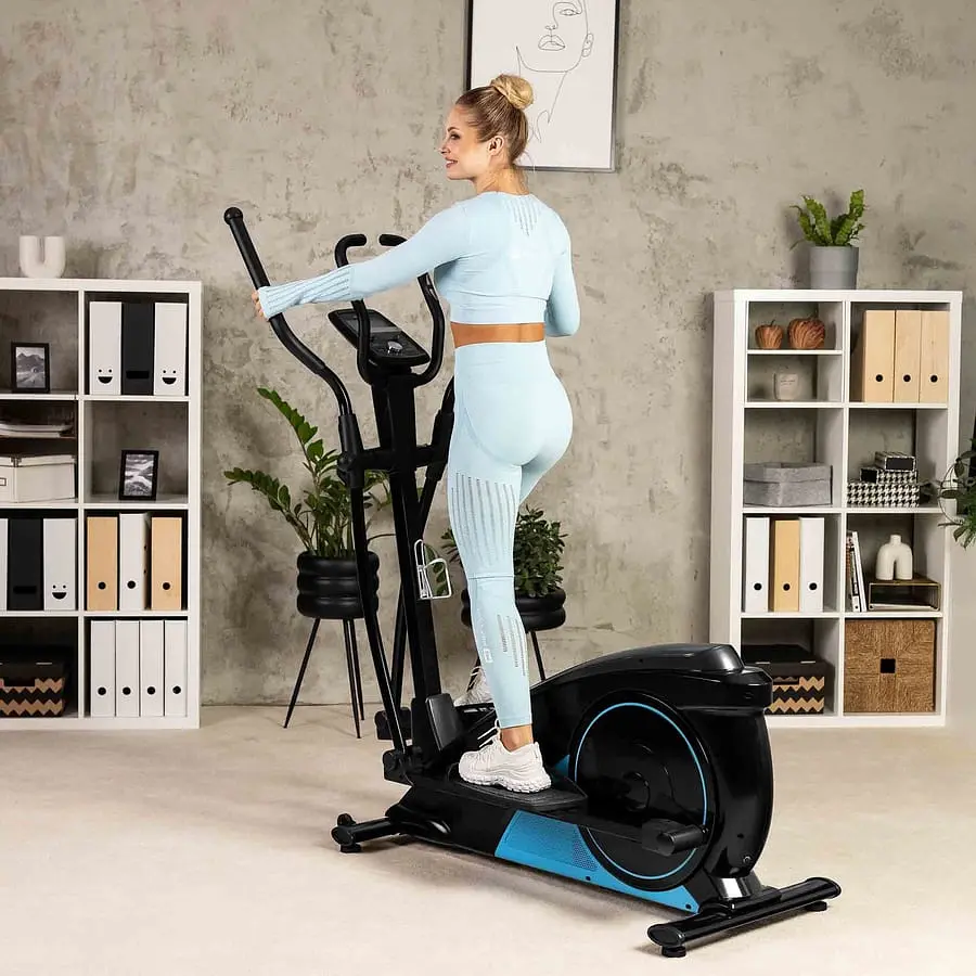 Орбітрек Hop-Sport HS-060C Blaze синій iConsole+ - фото 8