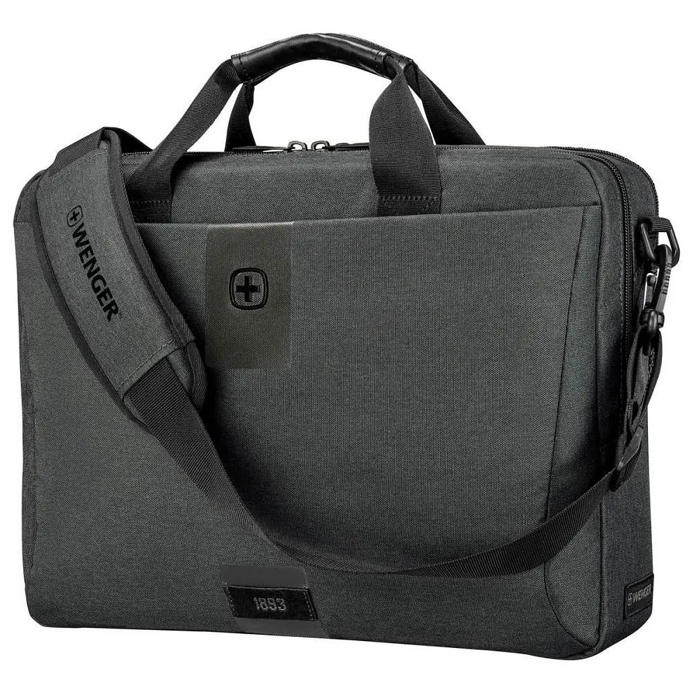Wenger Сумка для ноутбука 16 MX Eco Brief Anthracite (612263) - фото 5