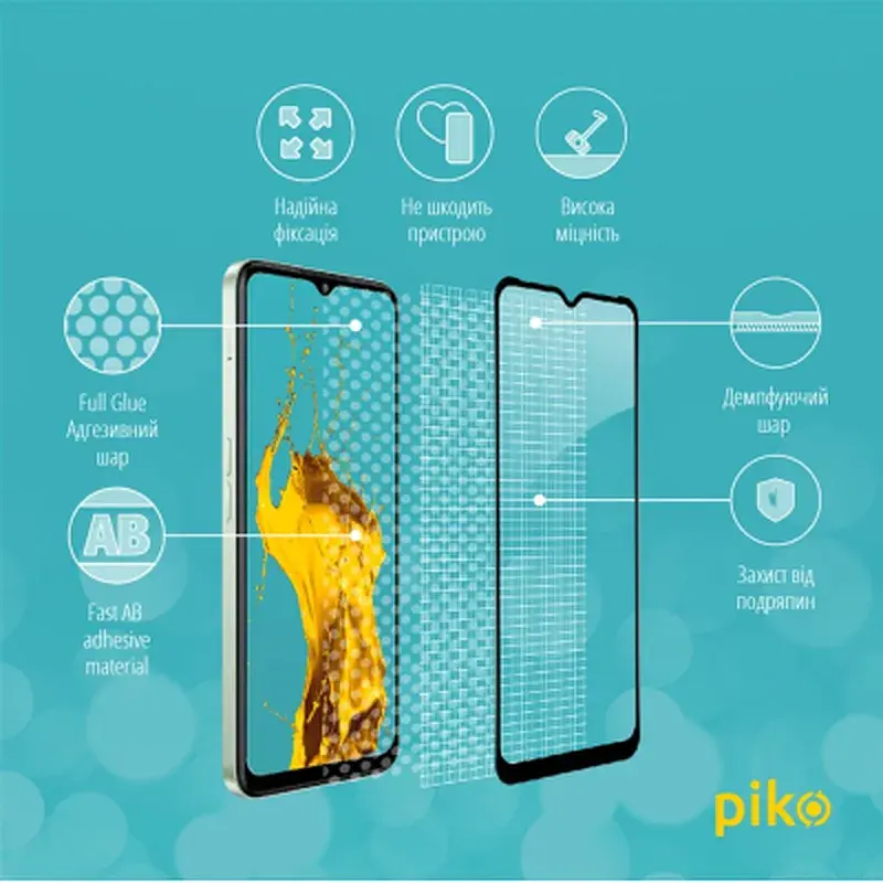 Скло захисне Piko Full Glue RealMe C35 (1283126531323) - фото 4