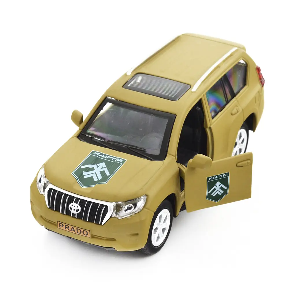 Автомодель TechnoDrive Шеврони Героїв Toyota Prado Хартія (KM6188) - фото 10