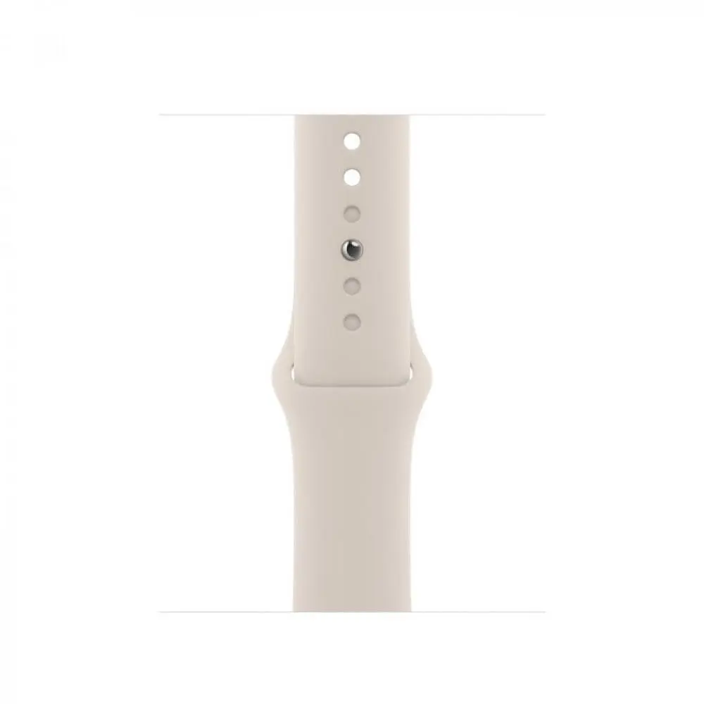 Смарт-часы Apple Watch Series 8 GPS 41 mm Starlight Aluminum Case w. Starlight S. Band-M/L (MNUF3) - фото 3