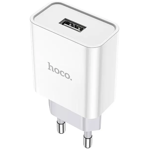 Мережевий зарядний пристрій Hoco C81A Asombroso White [27930] [81002] - фото 2