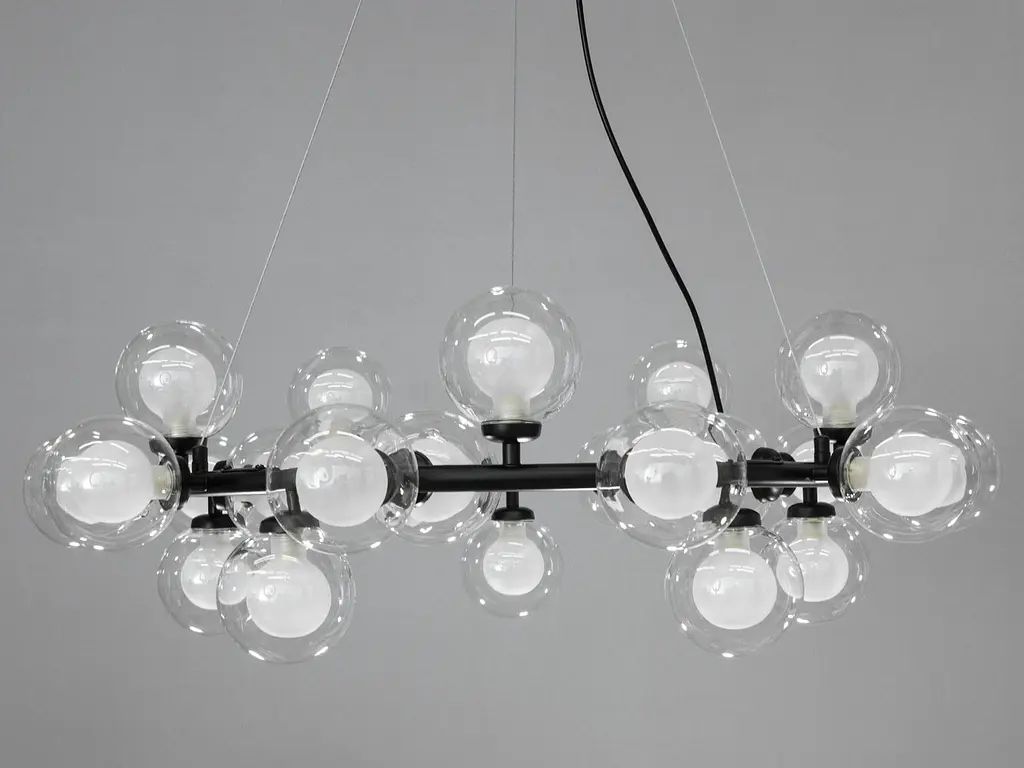 Люстра у стилі Loft бульбашки LQ7061/25BK - фото 2