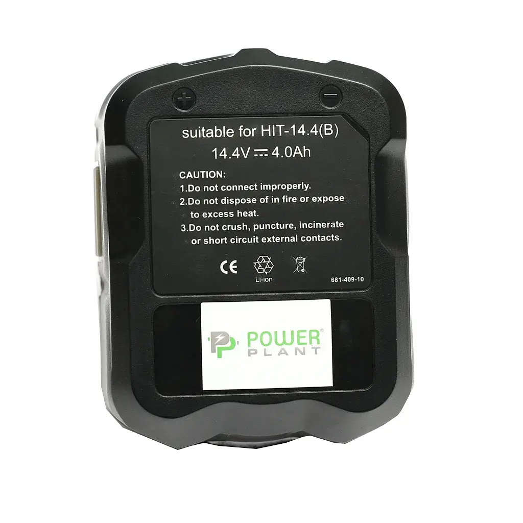 Акумулятор до електроінструменту PowerPlant для HITACHI GD-HIT-14.4(B) 14.4V 4Ah Li-Io (DV00PT0011) - фото 2